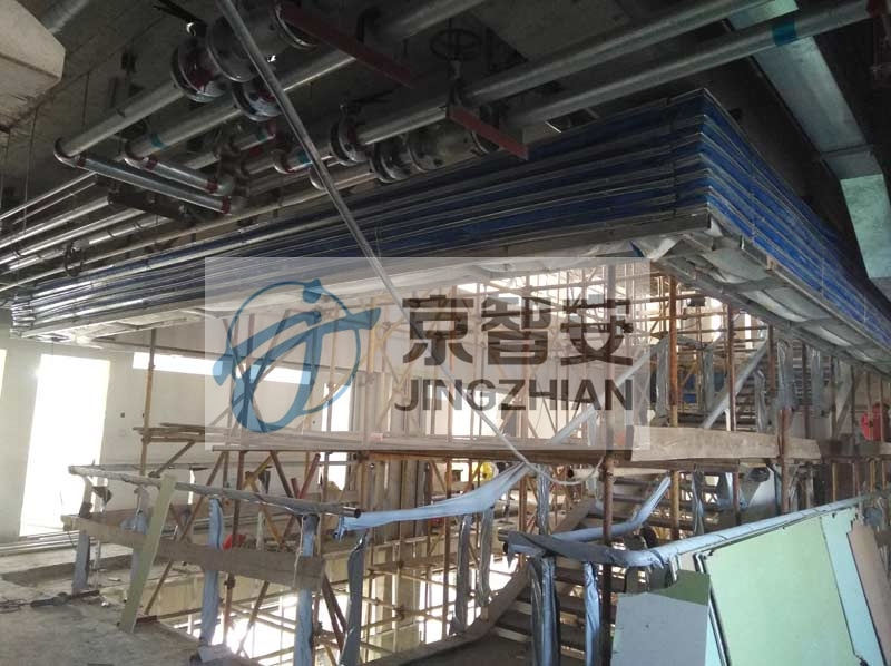 长方形折叠提升防火卷帘门